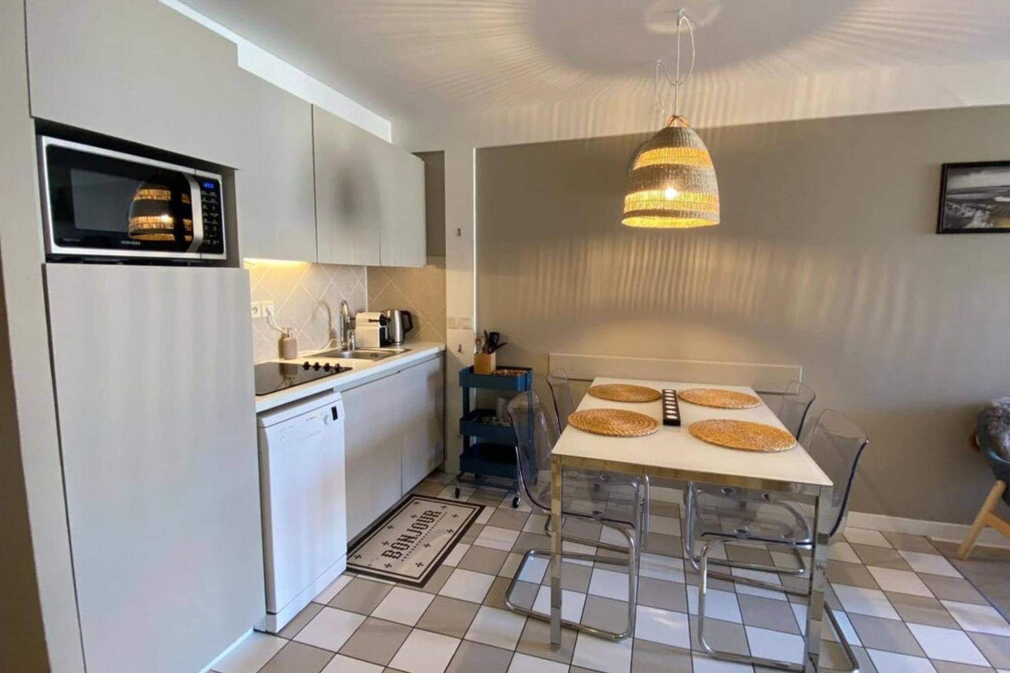 Very Nice 6 Person Apart With Swimming Pool Tennis Court And Car Park 202 Le Touquet Εξωτερικό φωτογραφία